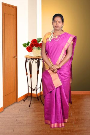 p புண்ணியவள்ளி. M.Sc.B.Ed.